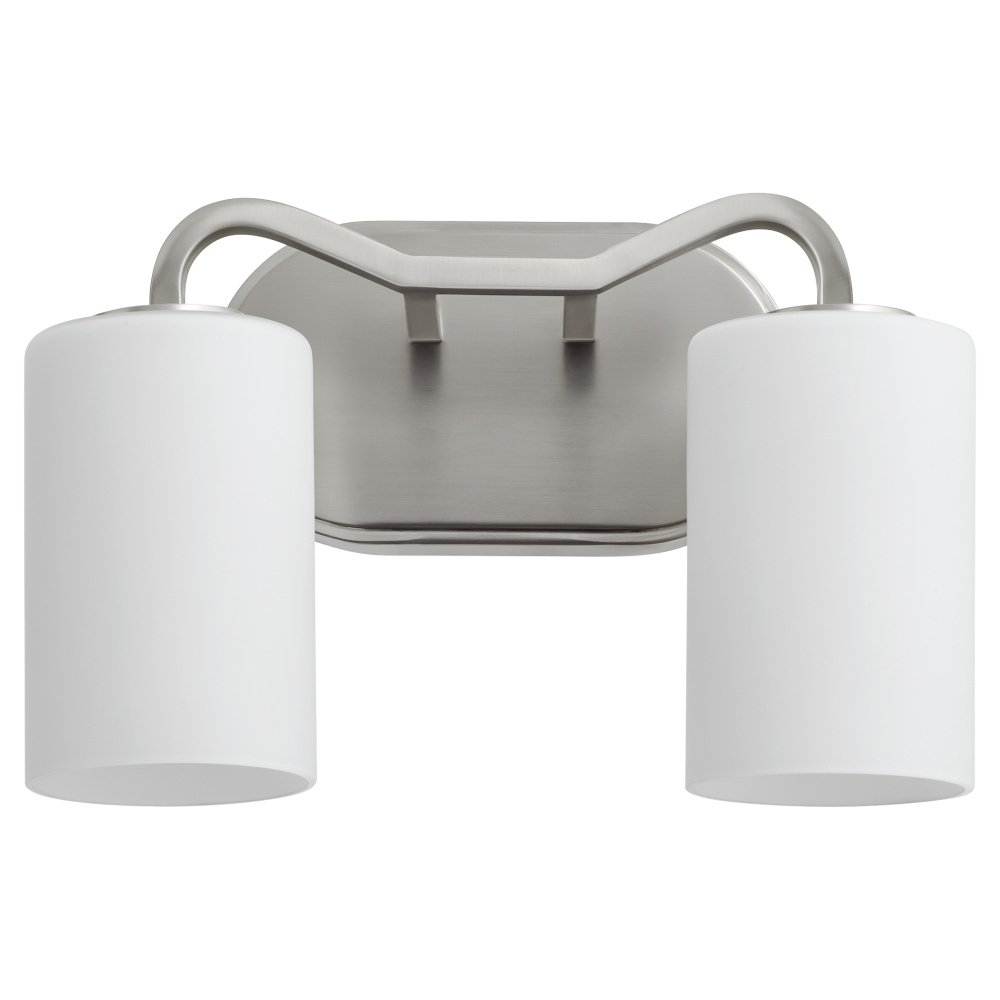 RUTHERFORD 2 LIGHT VANITY - SATIN NICKEL