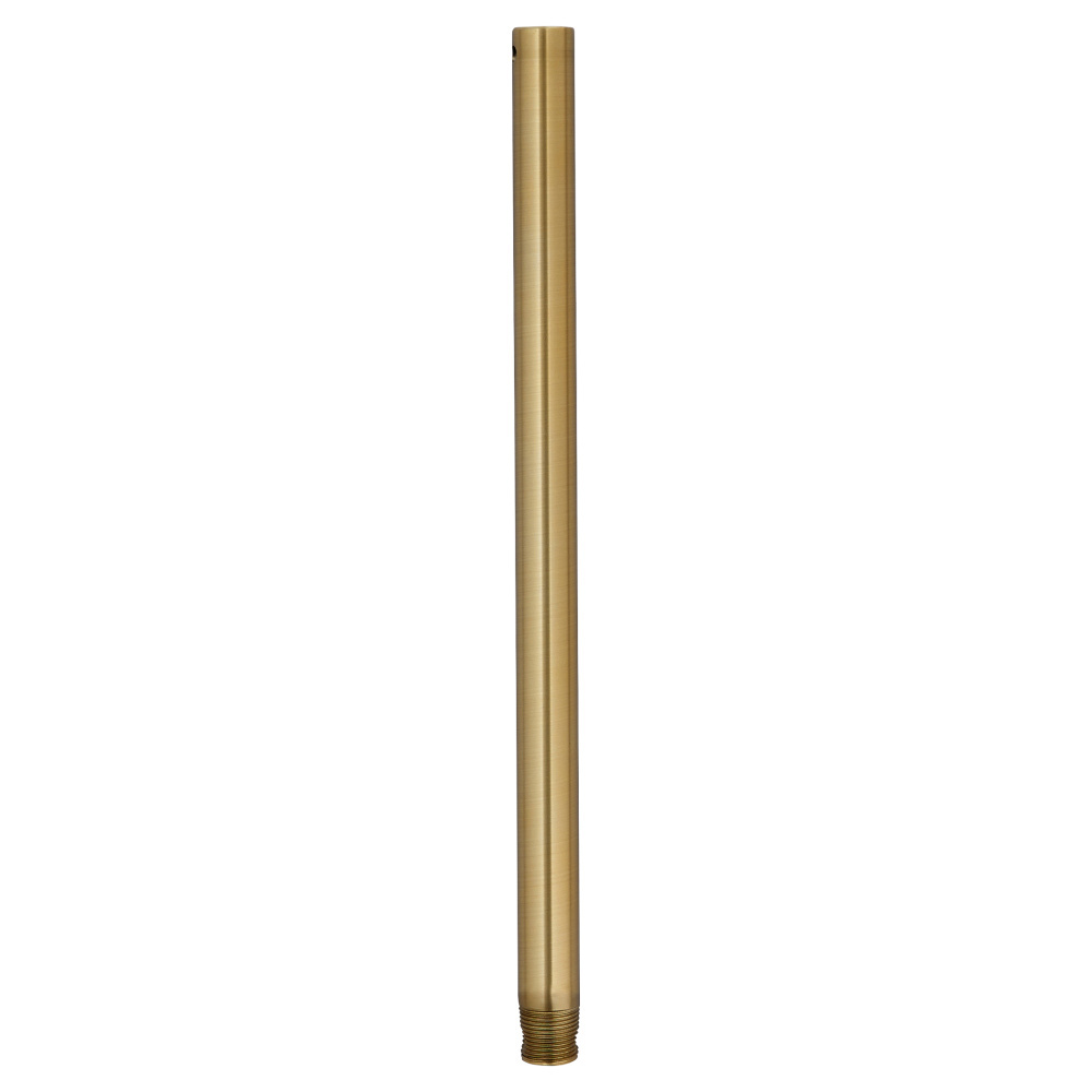 18" DOWNROD 3/4" DIAMETER - BRUSHED BRASS