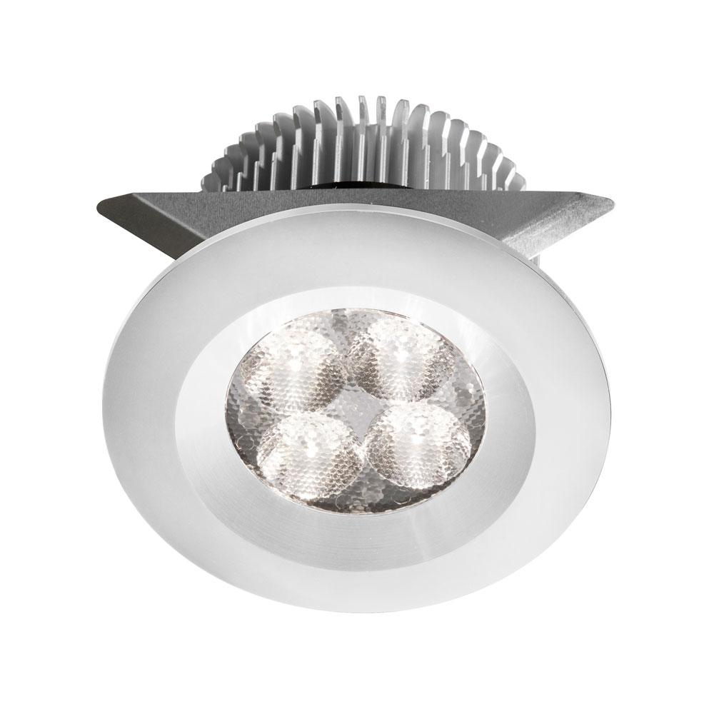 White 2x4W 3000K, CRI80+, 25° beam, 24VDC input with Male Connector, 18" Lead wire