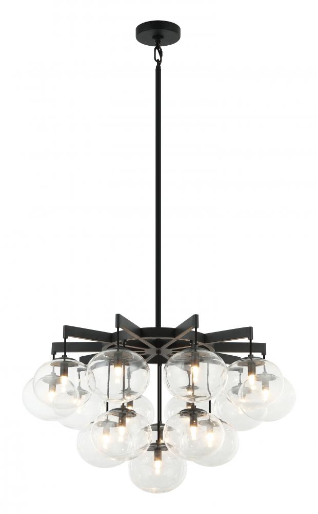 Bulbus Matte Black Pendant