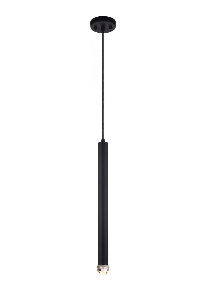 Reign Matte Black Pendant