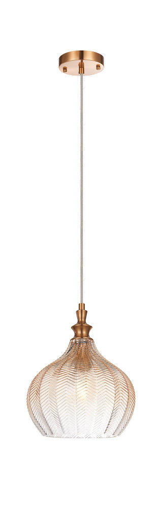 Renity Aged Gold Brass Pendant