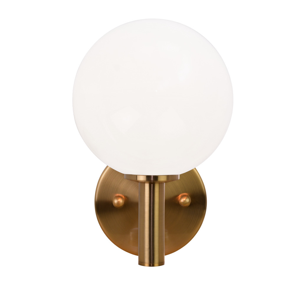 Cosmo Aged Gold Brass Wall Sconce
