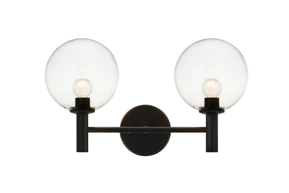 Cosmo Black Wall Sconce