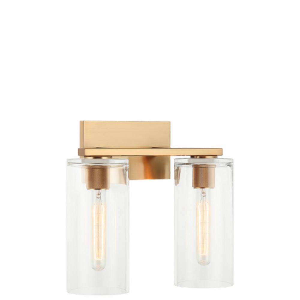 Lincoln Aged Gold Brass Wall Sconce