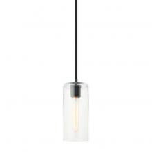 Matteo Lighting C32501MB - Lincoln Matte Black Pendant