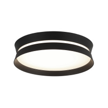 Matteo Lighting M18812MB - Greyson Matte Black Flush Mounts