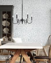 Canarm ICH1103A06BK - BRIELLE, ICH1103A06BK, MBK Color, Include PGD Sleeves, 6 Lt Chain Chandelier, 60W Type C
