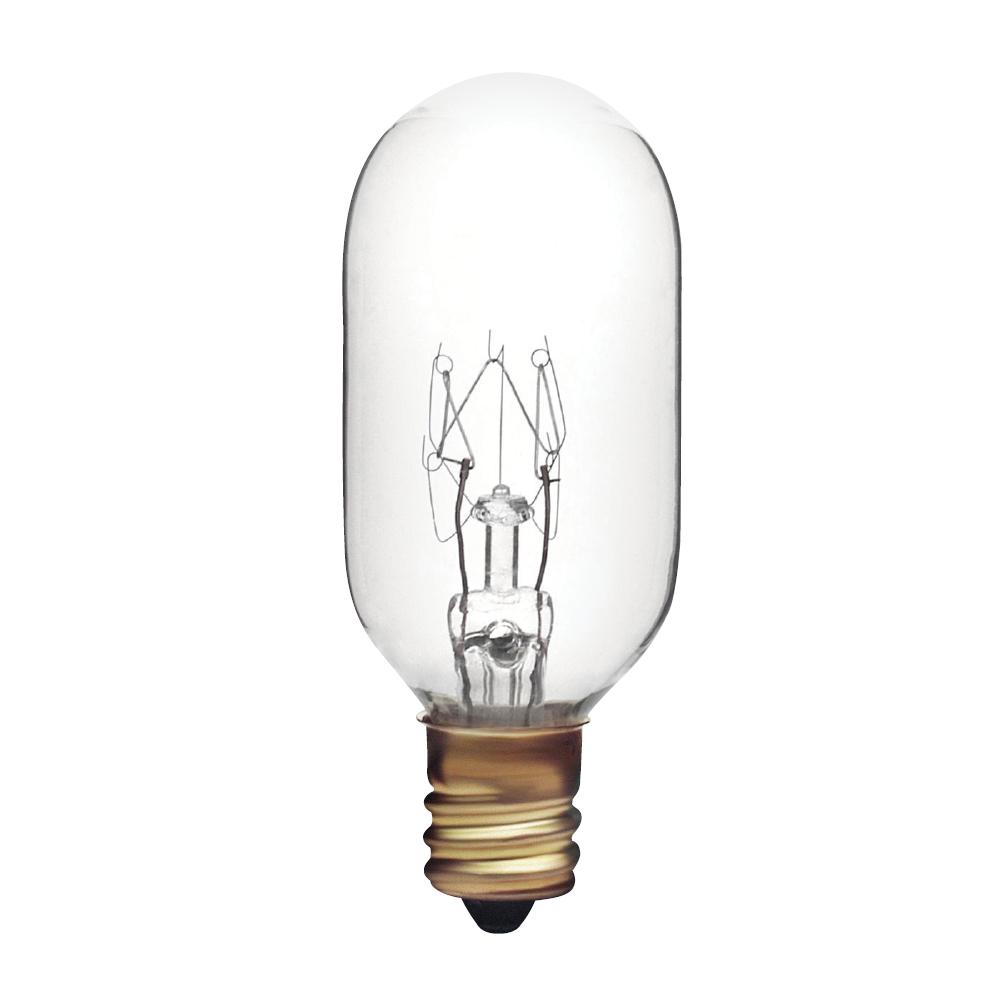 INCANDESCENT GENERAL SERVICE LAMPS T8 / CANDELABRA E12 / 25W / 120V Standard