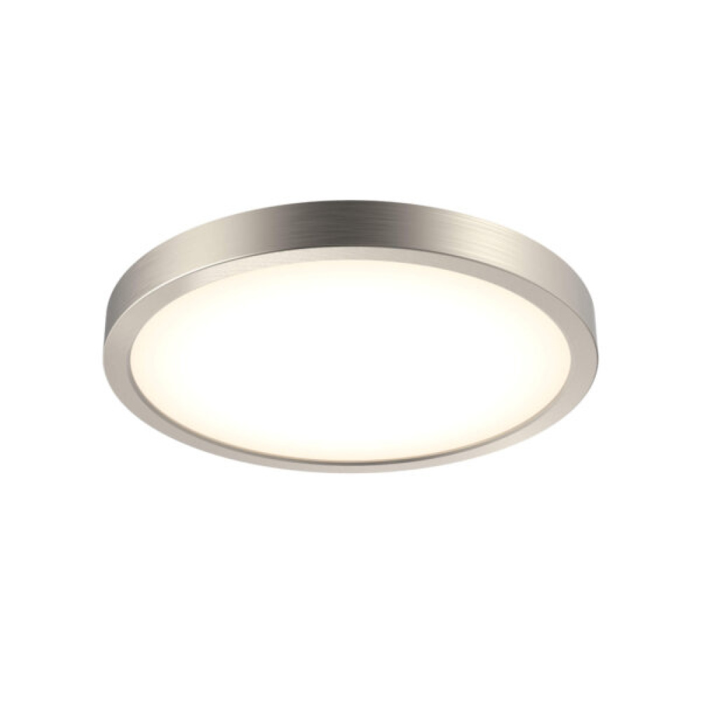 Round Flush Mount, universal 120V-347V, 0-10V dimming