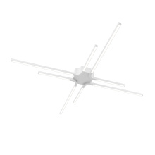 Dals STRFM-3K-WH - 32 Inch Star LED Flush Mount